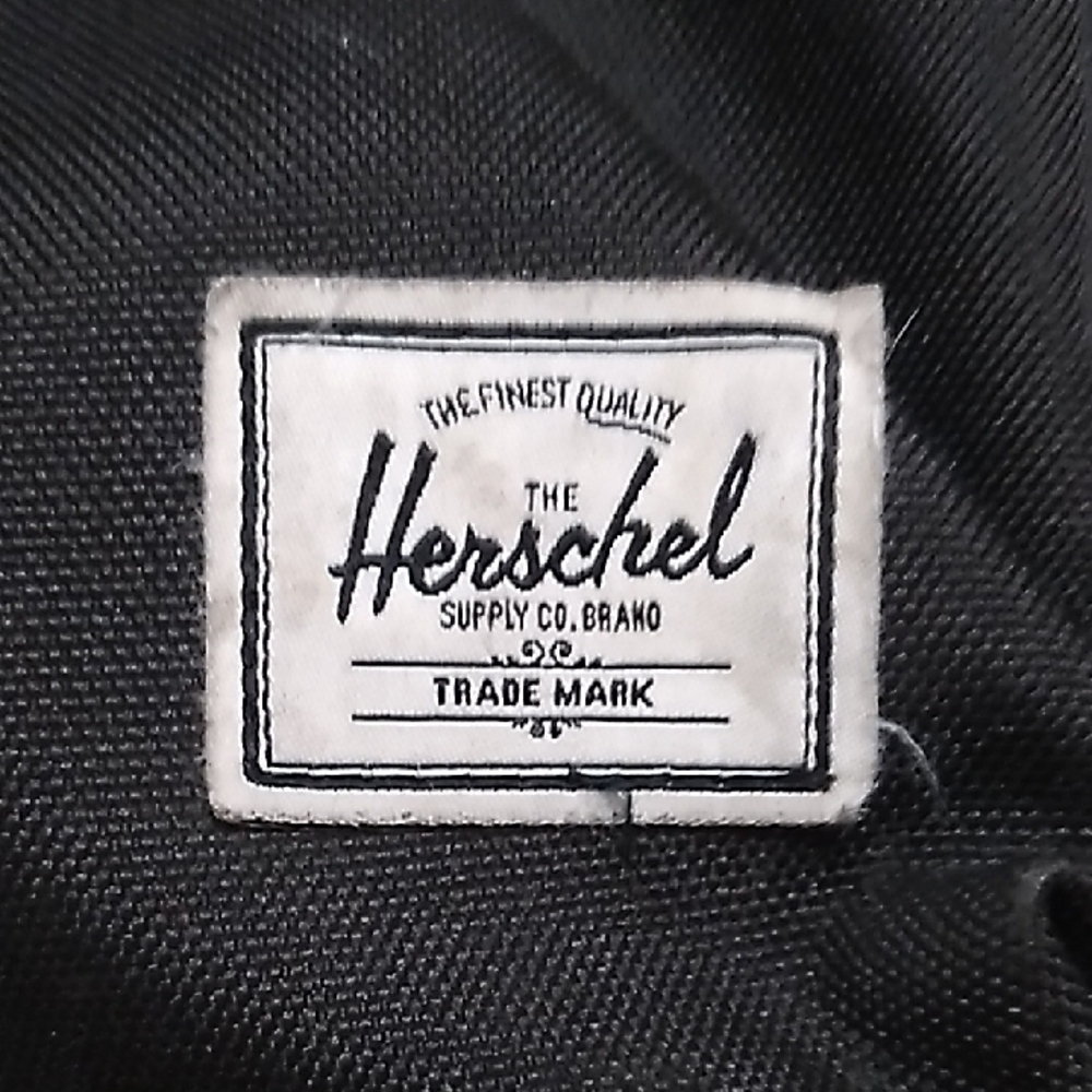 Herschel Supply Company Black Backpack with Gold Zippers - Picture 2 of 9